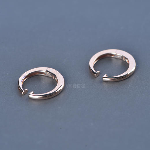 【靓颜】K红耳夹一对-ZX12006029 商品图0