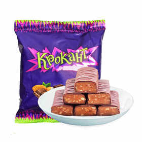 紫皮糖KDV500g袋装巧克力夹心结婚喜糖果休闲零食