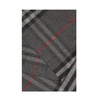 【二】BURBERRY 巴宝莉 女士黑灰色经典格纹羊绒围巾 8015538 A1208 商品缩略图2