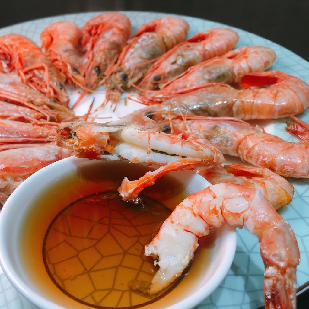 舟山野生红虾古称赤虾4斤装每斤约2530只乡镇不发今天开始至20号只发