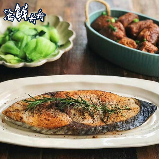 【野生】超低温 深海大马鲛鱼片 180克左右一片/4片 包邮 商品图8