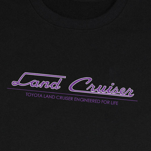 自由基地丰田酷路泽线稿图案冬季新款圆领套头卫衣男士潮户外上衣 NMT-1279 商品图3