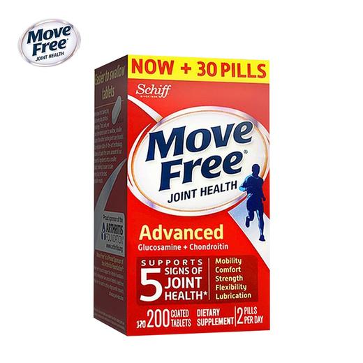 美国维骨力 氨糖软骨素红瓶200粒 强健关节 商品图4