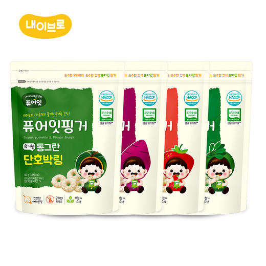 哺儿懿蔬菜米圈30g  8月龄+ 韩国原装进口 无添加剂儿童零食 商品图4
