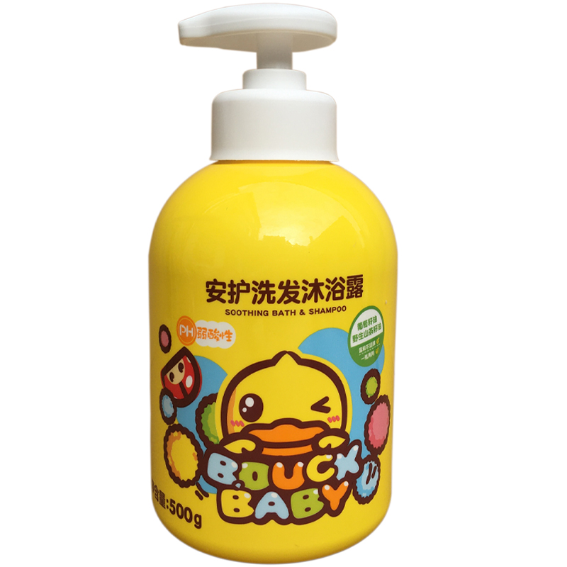 小黄鸭安护洗发沐浴露500g/1kg 二合一儿童（27年12月）
