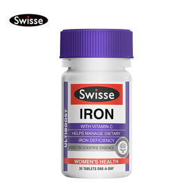 澳洲Swisse 养血补铁片 30片