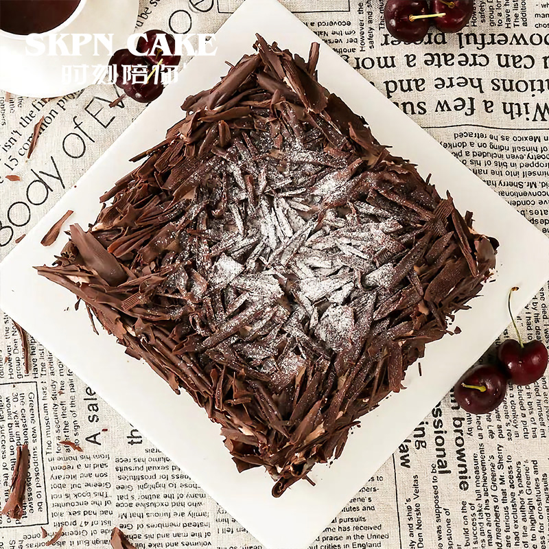 黑森林巧克力蛋糕 【生活是一首歌】
