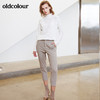 oldcolour时尚气质紧身显瘦休闲长裤女L43073309 商品缩略图2
