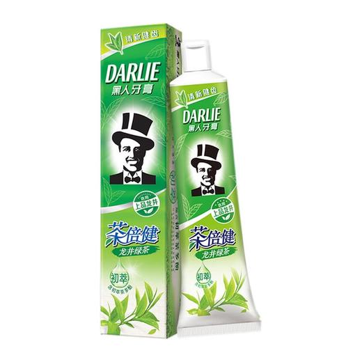 190g黑人牙膏茶倍健龙井绿茶牙膏 商品图0