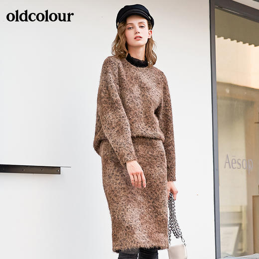 oldcolour冬季中裙L43062361 商品图3
