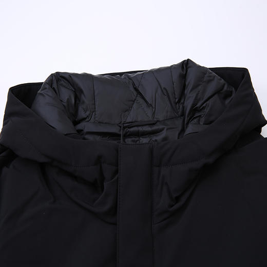  YvesFigarau伊夫·费嘉罗冬季厚款商务休闲时尚保暖连帽中长款羽绒服864205 商品图4