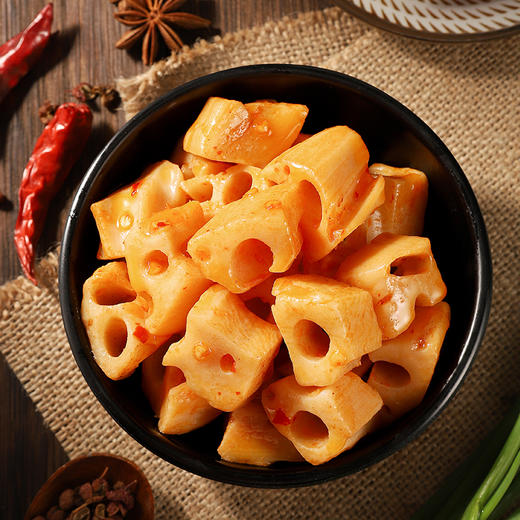 69任选12哇藕藕片黑鸭味香卤味160g袋