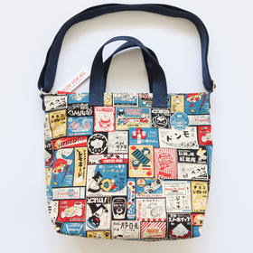 HUJI祤集HoriSling手提斜挎包插画日式标签四号