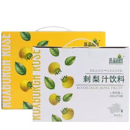 薏品田园刺梨汁礼盒装240ml 1*12/提 商品图2
