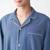 无印良品MUJI新款男款法兰绒睡衣睡裤套装 商品缩略图1