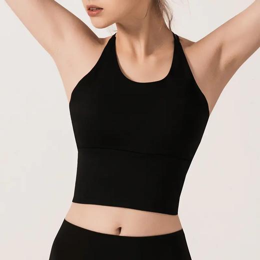 【带胸垫】运动瑜伽服纯色小背心 美背运动内衣女  JL 000  YW011 商品图3