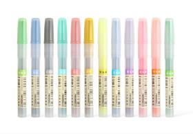 点石按动荧光笔替芯笔芯