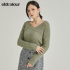 oldcolour冬季新品毛针织衫女L43052317 商品缩略图3