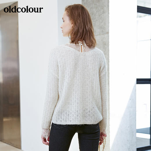 oldcolour冬季新品毛针织衫女L43052317 商品图1