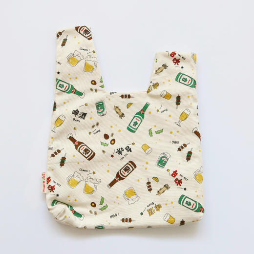 HUJI祤集套结手提包插画怀旧台啤 商品图1