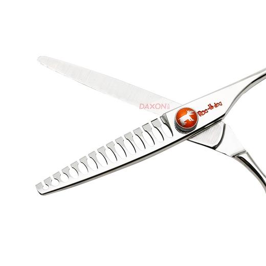 台湾锋狗剪刀ST-614 美发剪刀理发剪刀牙剪鱼骨剪打薄剪去量剪 商品图1