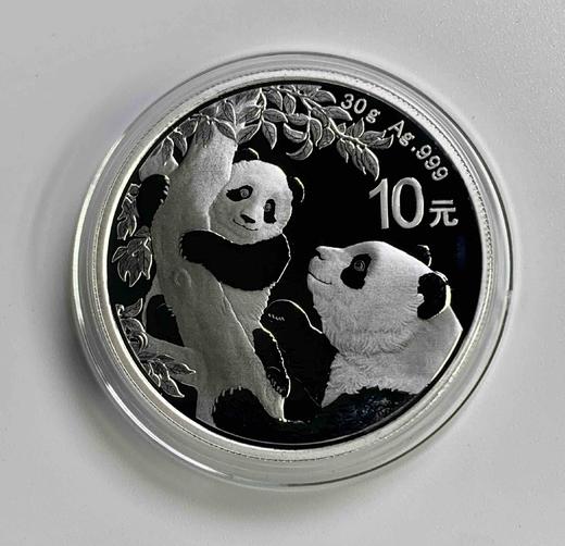 2021版熊猫10元银币(含纯银30克) 商品图0