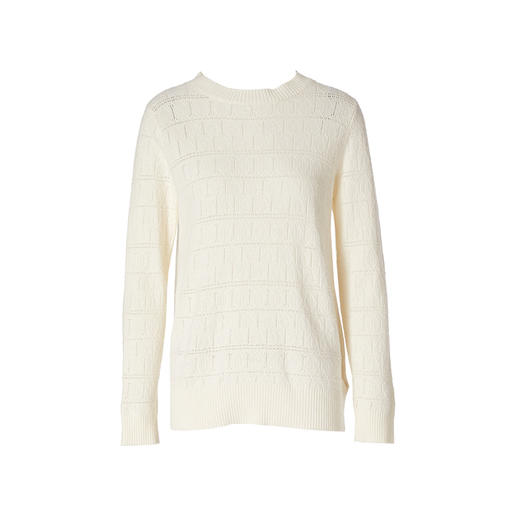 Famecoco范可儿复古毛衣女秋冬外穿森系套头针织衫F208DB017 商品图4