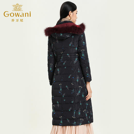 乔万尼时尚长款温暖两面穿羽绒服EB4T138 商品图1