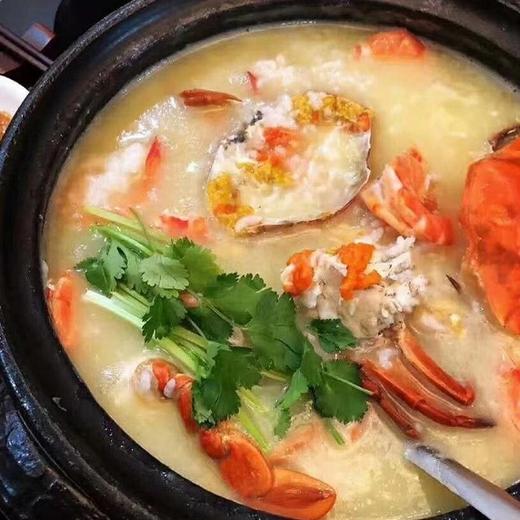 海鲜精选东山海鲜61活鲜红鲟蟹膏多肥美红鲟桂圆汤尤其是雌蟹被我国