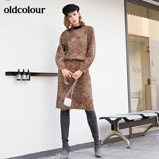 oldcolour冬季中裙L43062361 商品图1