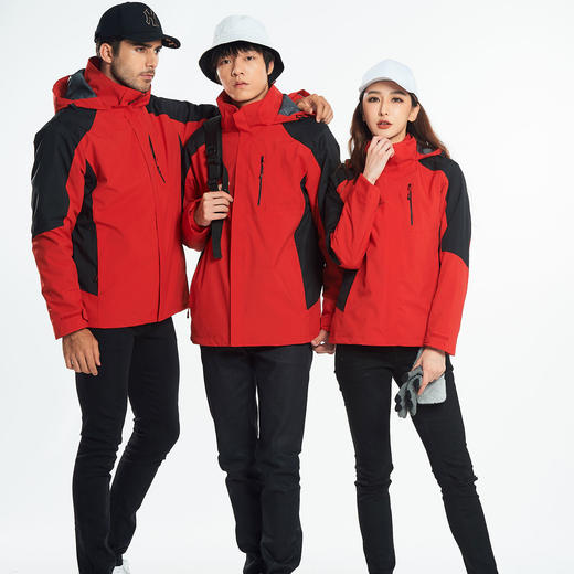 秋冬户外保暖防风｜Feize 菲则多功能三合一冲锋衣 男女款 订单72小时内发货 商品图6