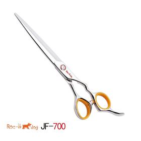 台湾锋狗剪刀JF700 徒手刀理发美发剪刀刻痕剪刀修饰剪大切口平剪刀