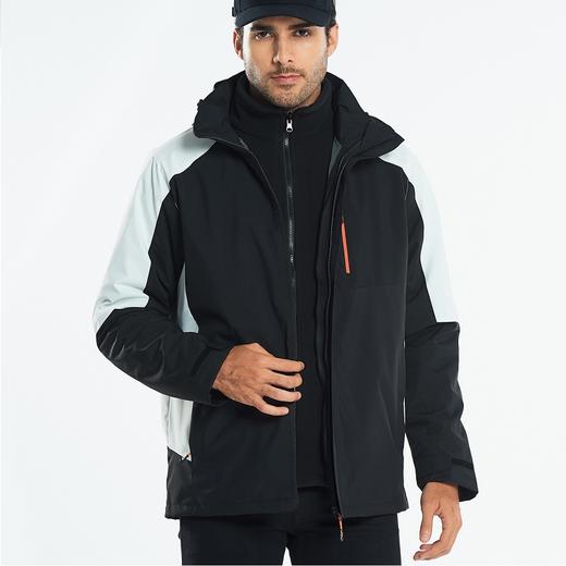 秋冬户外保暖防风｜Feize 菲则多功能三合一冲锋衣 男女款 订单72小时内发货 商品图3