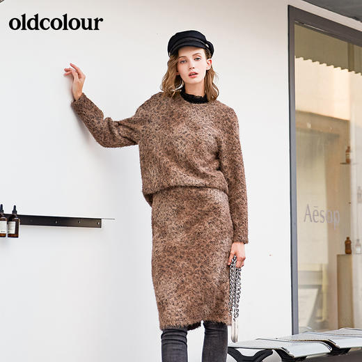 oldcolour冬季中裙L43062361 商品图2