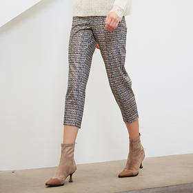 oldcolour时尚气质紧身显瘦休闲长裤女L43073309