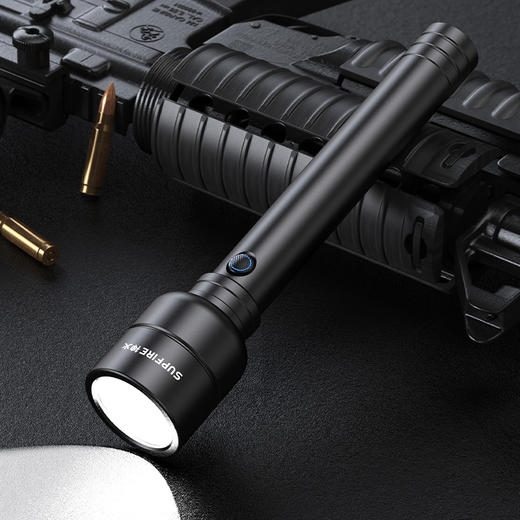 SUPERFIRE神火Y16手电筒强光远射大功率大容量户外超亮防水充电超长续航led手电 商品图2