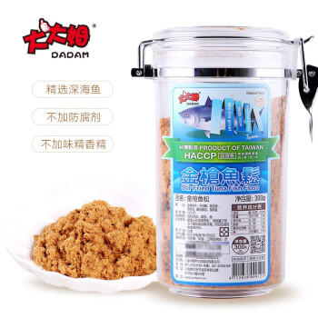 中国台湾大大姆鱼松系列300g 密封罐装 营养丰富 032743/032744/032851/032853 商品图3