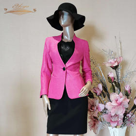 YIQU |“浓情依旧”西装上衣（黑玫瑰）