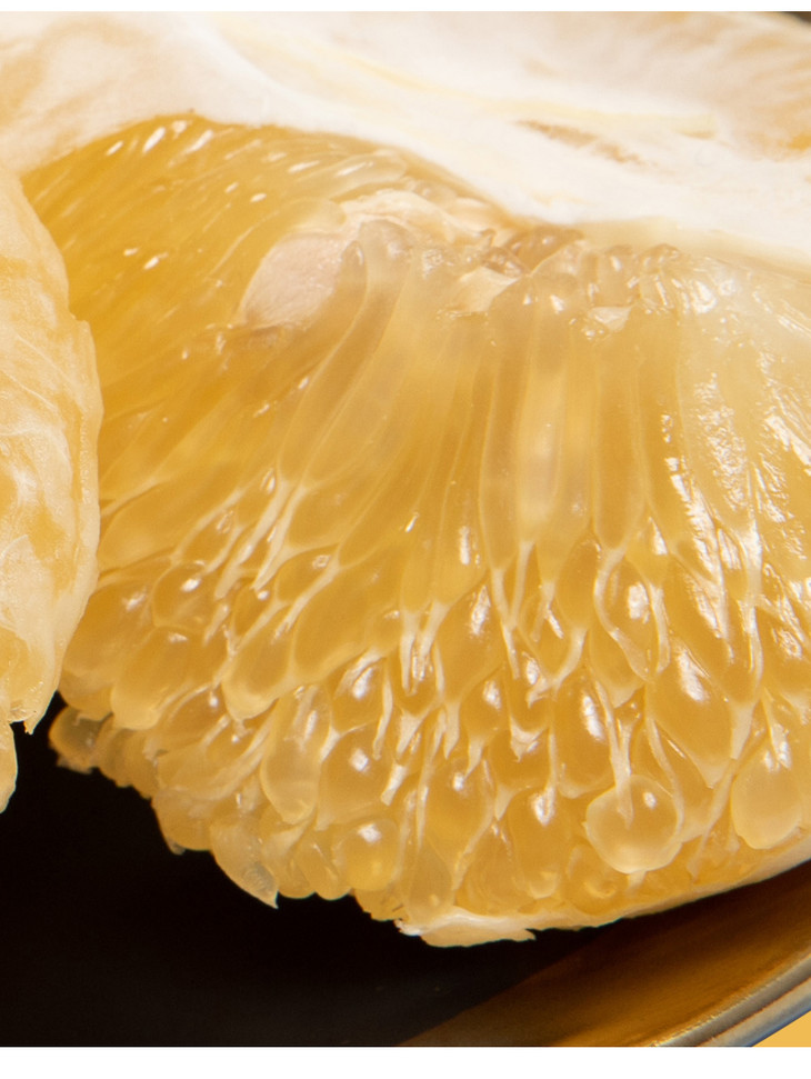 福建黄金葡萄柚果肉饱满细嫩清甜多汁风味独特让人没法抗拒的甜蜜柚惑