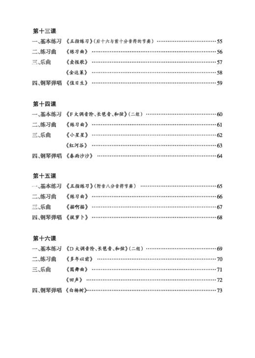 钢琴速成教程（一）（二） 商品图6