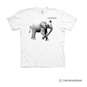 美国授权正品The Mountain儿童款保护大象宝宝图案3DT恤100%棉