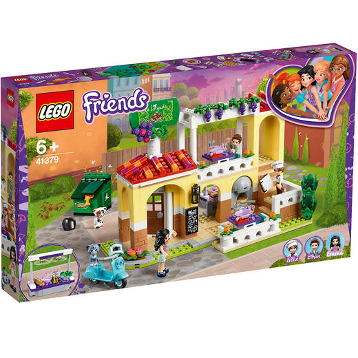 乐高心湖城意大利餐厅41379 商品图0