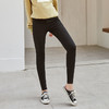 欧芮儿高腰显瘦休闲裤女新款修身黑色打底铅笔裤 商品缩略图1