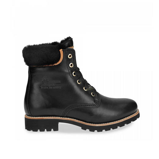 断码特价36码&37码西班牙原产时尚舒适羊毛款皮毛一体女士皮靴P03LTB2（高品质纯天然羊毛内衬） 商品图0