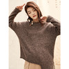Famecoco范可儿毛衣女秋冬羊毛衫套头针织衫上衣F208DB020 商品缩略图2