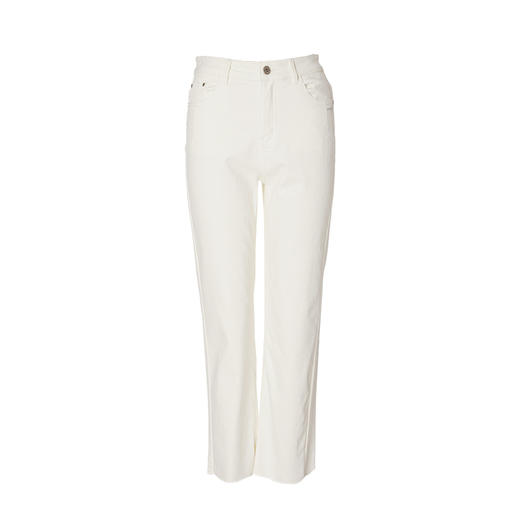 Famecoco范可儿裤子显瘦百搭休闲直筒裤F208GA011 商品图4