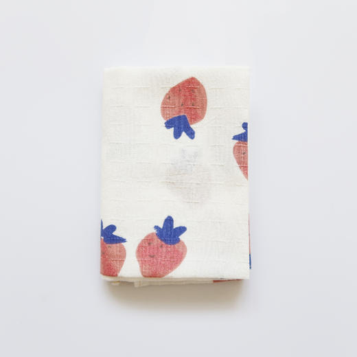 HUJI祤集小方巾插画草莓草莓 商品图9