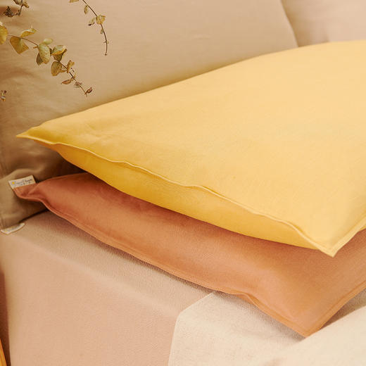 成人荞麦枕棉麻枕罩AB面荞麦壳枕 商品图3