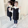 HC-D77-6女童马甲秋冬季加厚洋气外穿长款羽绒棉马夹儿童坎肩背心 商品缩略图2