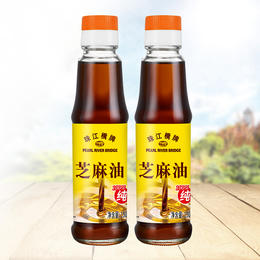 珠江桥牌 芝麻油150mlX2瓶